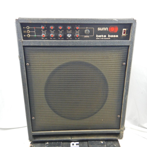 Used Sunn BETA BASS AMP Bass Amplifier 1 x 15 40123-S000123161