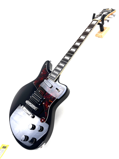 Used D'Angelico PREMIER BEDFORD OFFSET HS Electric Guitar Black 6-String 41124-S000197770