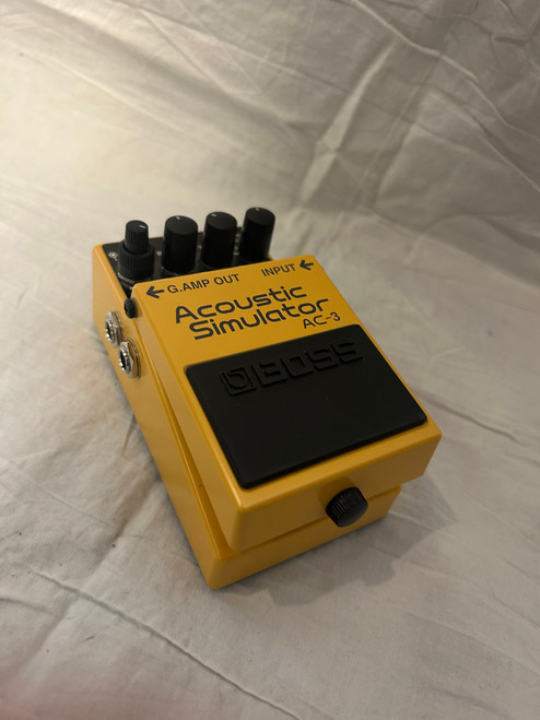 Used Boss AC-3 ACOUSTIC SIMULATOR Guitar Effect 41124-S000197862