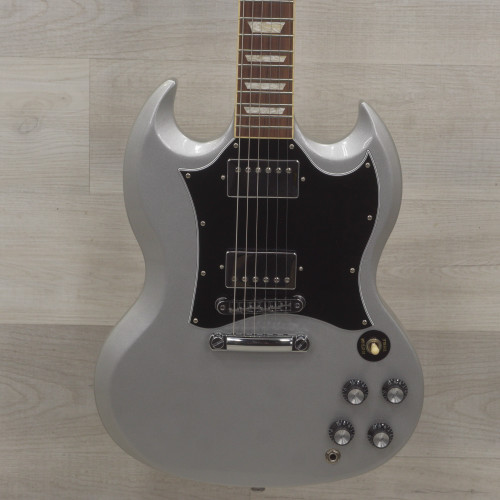 Used Gibson SG Standard Electric Guitar Silver Mist 40015-S000316037