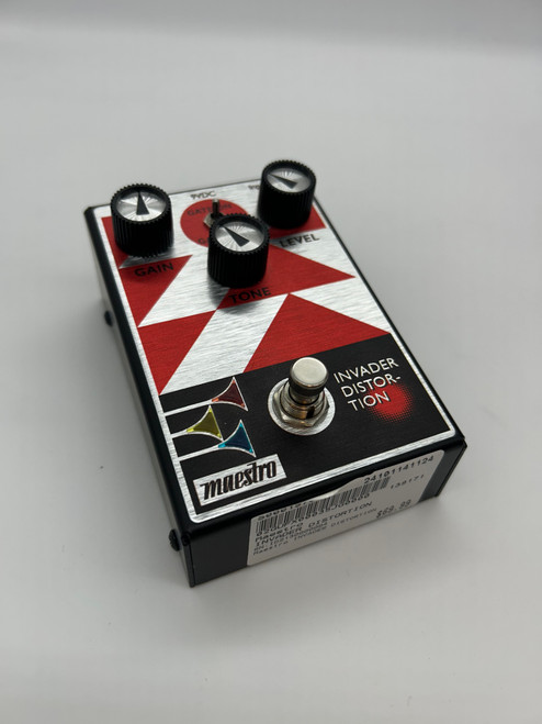 Vist Large View of Product Image Which is Used Maestro INVADER DISTORTION Guitar Effect