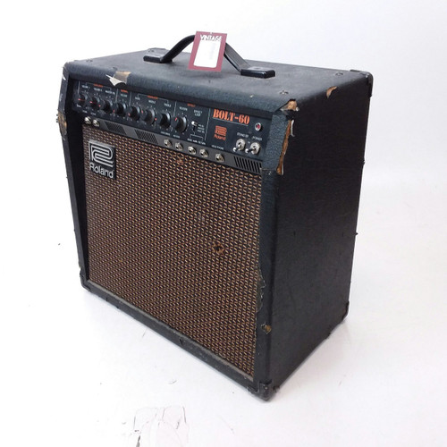Vist Large View of Product Image Which is Used Roland Bolt-60 1x12 Tube Combo Amp MIJ **AS IS, NOISE/WEAR**