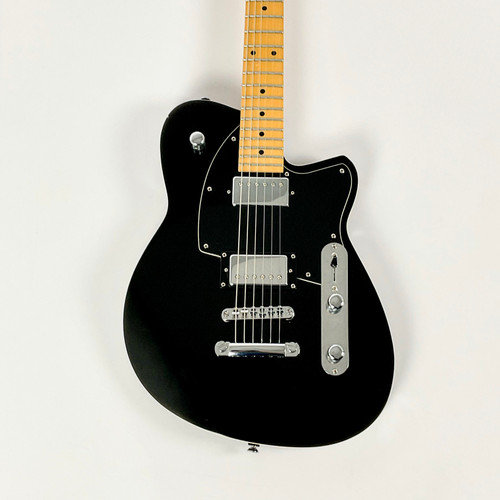 Vist Large View of Product Image Which is Used Reverend CHARGER HB Electric Guitar Black 6-String