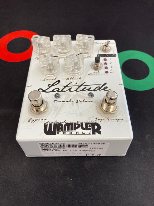 Vist Large View of Product Image Which is Used Wampler LATITUDE DELUXE TREMOLO Guitar Effects Pedal