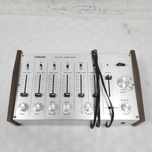 Used Lafayette DISC/MIC Stereo Mixer 40042-S000246362