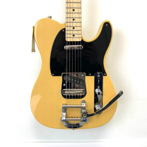 Used Fender Classic Player Baja Telecaster Electric Guitar Yellow 6-String 41124-S000197985