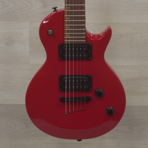 Used Mitchell MS100 Short Scale Electric Guitar Red 6-String 40015-S000316472