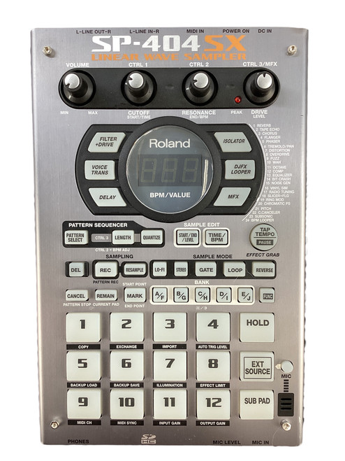 Used Roland SP404SX w/AC Pro Sound Product 41115-S000108014