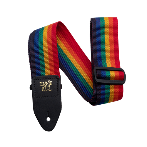 Vist Large View of Product Image Which is New Ernie Ball Rainbow Strap