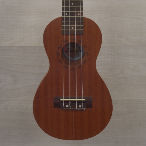 Vist Large View of Product Image Which is Used AMAHI UK150 Peanut Soprano Ukulele Mahogany 40015-S000316614