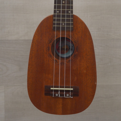 Vist Large View of Product Image Which is Used Amahi UK140W Pineapple Soprano Ukulele Mahogany 40015-S000316624