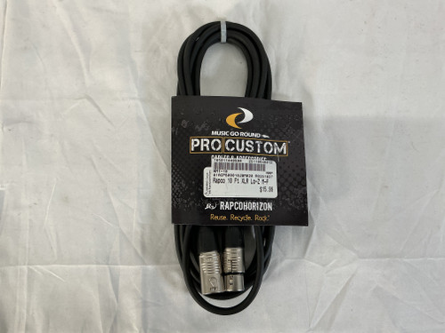 Vist Large View of Product Image Which is New Rapco 10 Ft XLR Lo-Z M-F