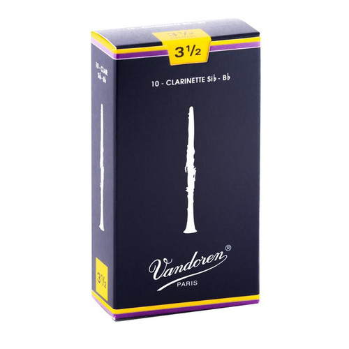 Vist Large View of Product Image Which is New VANDOREN CLARINET 3.5 10 PACK