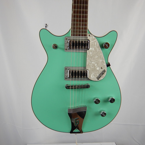 Used Gretsch G5237 DOUBLE JET Electric Guitar Green 6-String 40123-S000123634