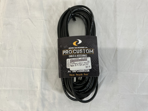 Vist Large View of Product Image Which is New Rapco 25 Ft XLR Lo-Z M-F