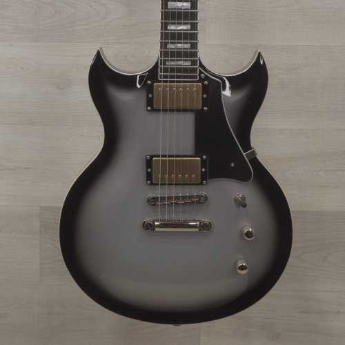 Used LTD Royal Shiva Bill Kelliher Electric Guitar Silver Burst 40015-S000316737