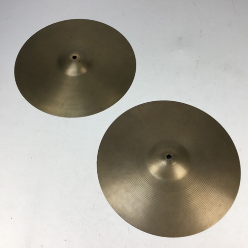 Used Paiste 14IN 602 FORMULA HIHATS Hi Hat Cymbals 14" 41110-S000066325