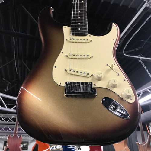 Used 2021 Fender AMERICAN ULTRA STRATOCASTER MOCHABURST Electric Guitar Other 6-String 41123-S000109153
