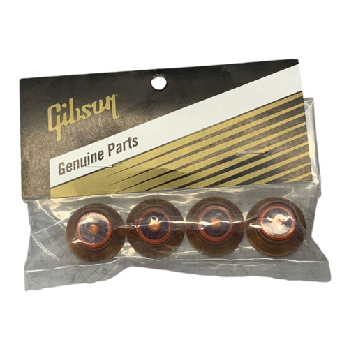 Used Gibson Amber Top Hat Knobs 41117-S000046004