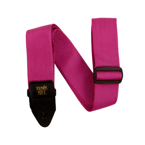 Vist Large View of Product Image Which is New Ernie Ball Raspberry Strap