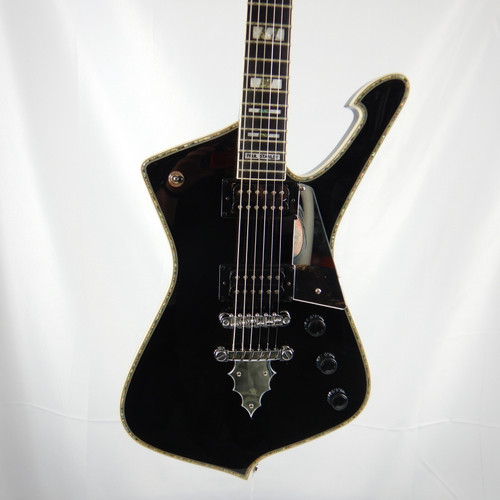 Used Ibanez PS120 PAUL STANLEY ICEMAN SIGNATURE Electric Guitar Black 6-String 40123-S000123818