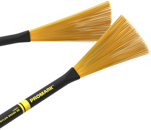 Vist Large View of Product Image Which is New Promark Light Nylon Brush 5B