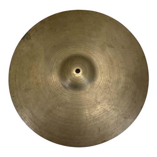 Vist Large View of Product Image Which is Vintage Zildjian 15 Inch Transition Stamp Crash Cymbal 15"