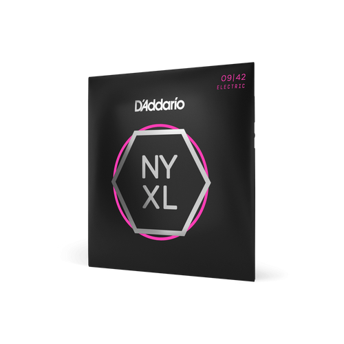 Vist Large View of Product Image Which is New D'Addario NYXL0942 09-42 Super Light, NYXL Electric Guitar Strings