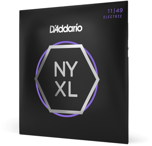 Vist Large View of Product Image Which is New D'Addario NYXL1149 11-49 Medium, NYXL Electric Guitar Strings