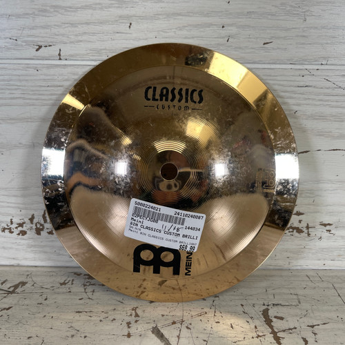 Used - Meinl 8IN CLASSICS CUSTOM BRILLIANT BELL 40087-S000224021