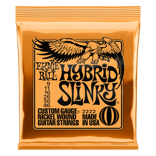 Vist Large View of Product Image Which is New ERNIE BALL HYBRID SLINKY 9-46