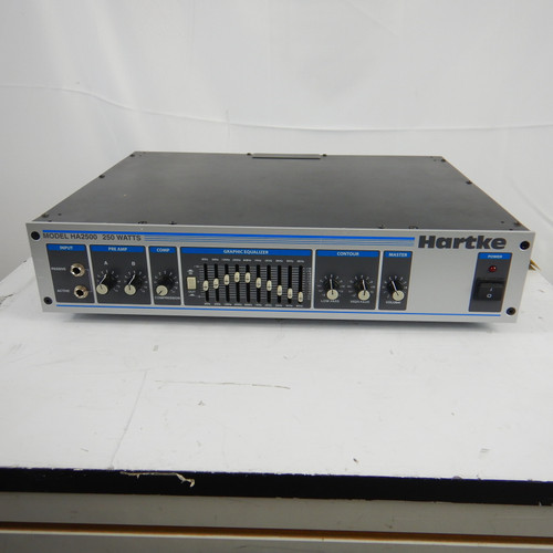 Used Hartke HA2500 250W BASS HEAD Bass Amplifier No Size 40123-S000123907