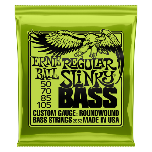 Vist Large View of Product Image Which is New ERNIE BALL 4 STRING REGULAR SLINKY