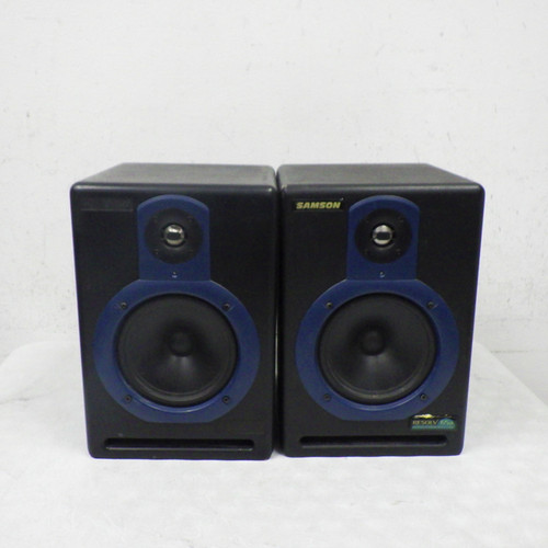 Used Samson Resolve 65A Powered Studio Monitors Pair 40042-S000247280