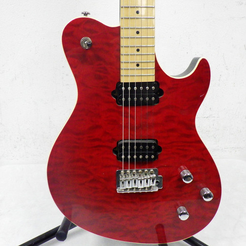 Used Greg Bennett Fastback Red Electric Guitar 40042-S000247293