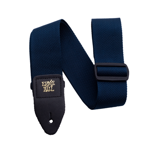 Vist Large View of Product Image Which is New ERNIE BALL STRAP NAVY BLUE