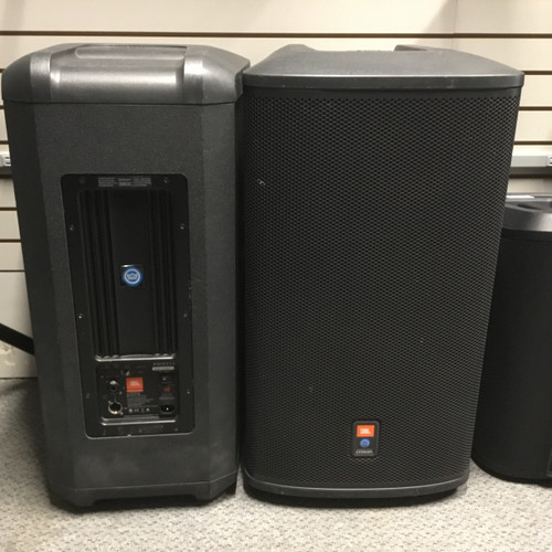 Used JBL PRX 515 Pair Passive Full Range Speaker Cabinet 40051-S000112126