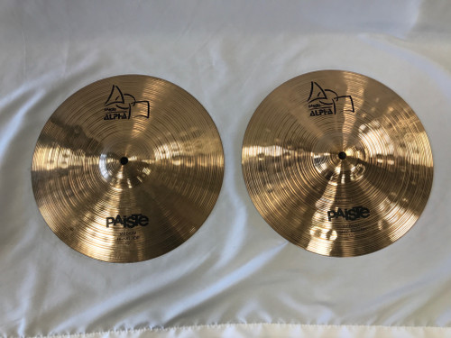 Vist Large View of Product Image Which is Used Paiste ALPHA 13 HI HATS Cymbal 13"