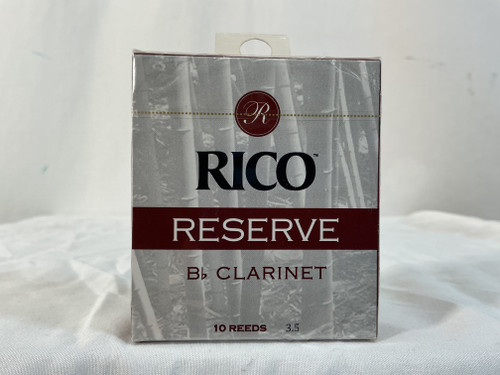 Vist Large View of Product Image Which is New Rico Reserve Clar 3.5 10 pk reeds