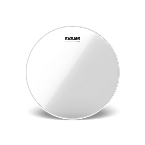 Vist Large View of Product Image Which is New Evans G2 Clear Tom Drumhead 13" Clear Tom Batter