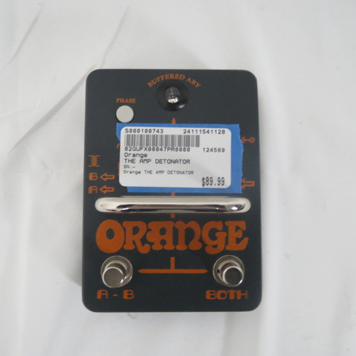 Used Orange THE AMP DETONATOR A/B/Y Switch 41128-S000100743