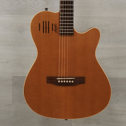 Vist Large View of Product Image Which is Used Seagull SA6 Solid Top Acoustic Guitar Natural 40015-S000317744