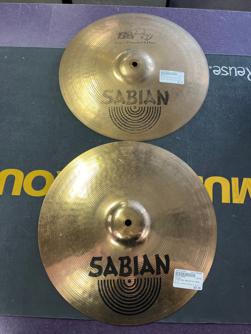 Vist Large View of Product Image Which is Used Sabian 14 B8 PRO MEDIUM HI HATS Cymbal 14"
