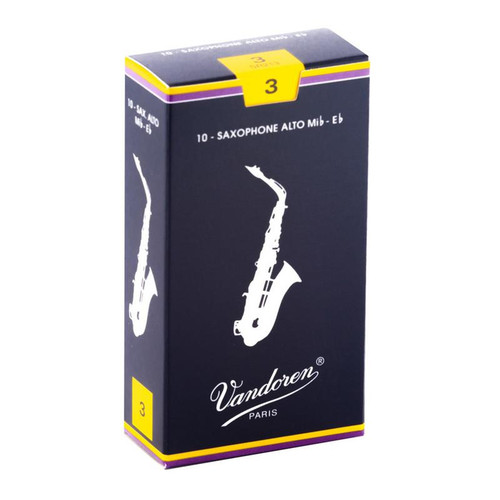 Vist Large View of Product Image Which is New VANDOREN ALTO SAX 3.0 10 PACK