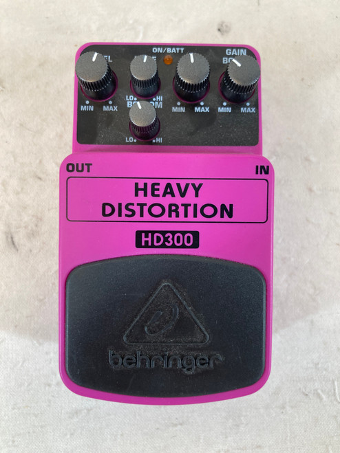 Used Behringer HD300 HEAVY DISTORTION Pedal 41127-S000054361