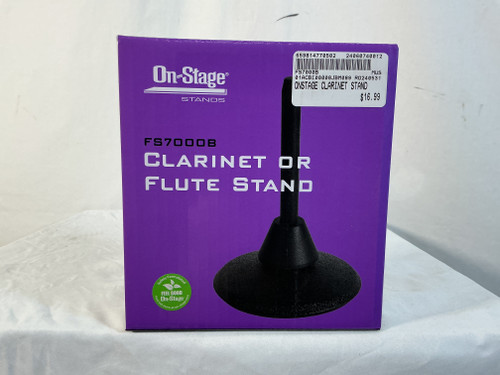 Vist Large View of Product Image Which is New ONSTAGE CLARINET STAND 40012-FS7000B