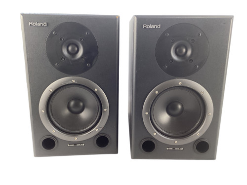 Used Roland DS-90A Studio Monitor Pair/Wear Powered Studio Monitor 41115-S000108528