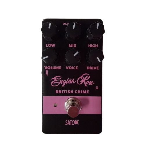 Vist Large View of Product Image Which is Used SATONE ENGLISH ROSE BRITISH Distortion Pedal 40009-S000299859