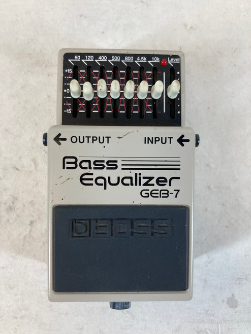 Used Boss GEB-7 Bass EQ Pedal 41127-S000054417