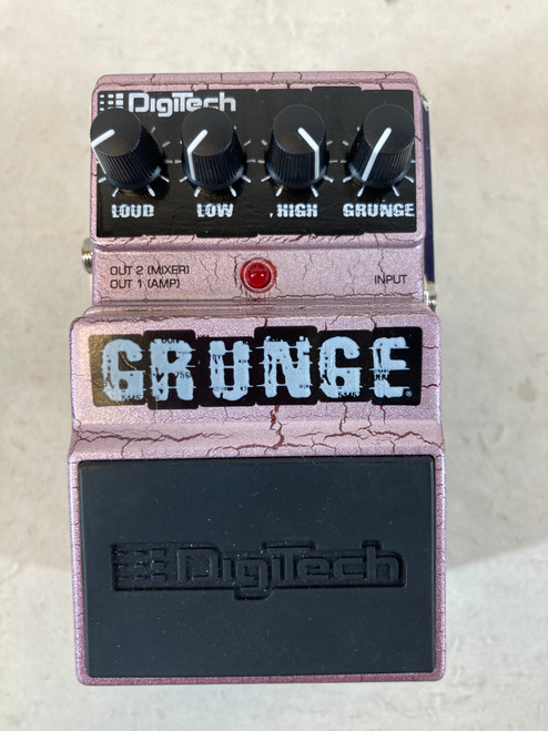 Used Digitech GRUNGE Distortion Pedal 41127-S000054419